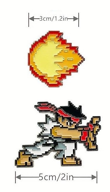 PIN STREET FIGHTER