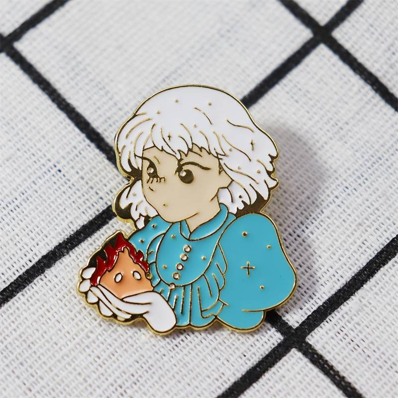 Pin Anime Sophie y Calcifer