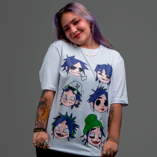 CAMISETA GORILLAZ