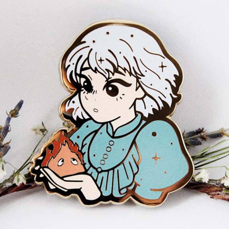 Pin Anime Sophie y Calcifer