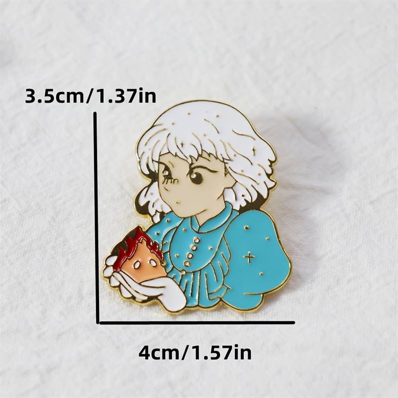 Pin Anime Sophie y Calcifer