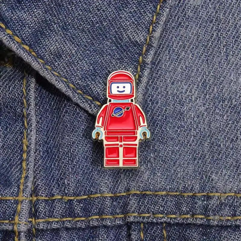 Pin Robot Rojo