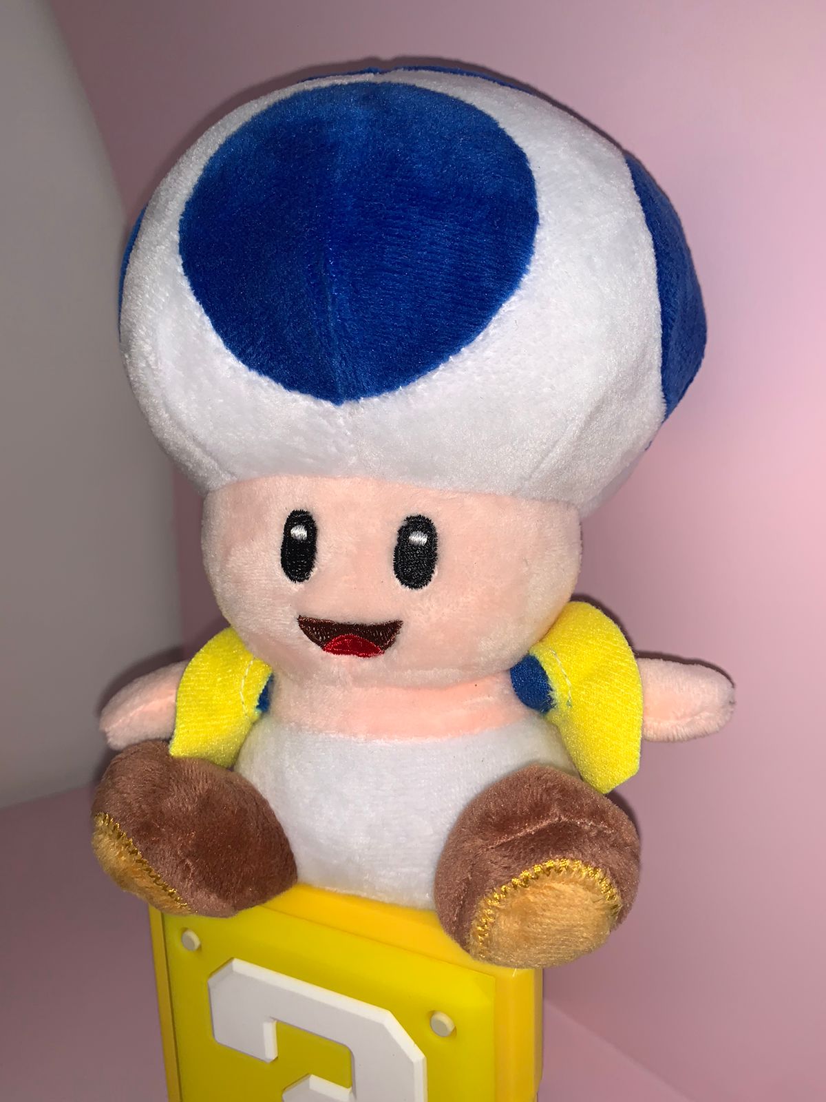 Peluche Toad Azul