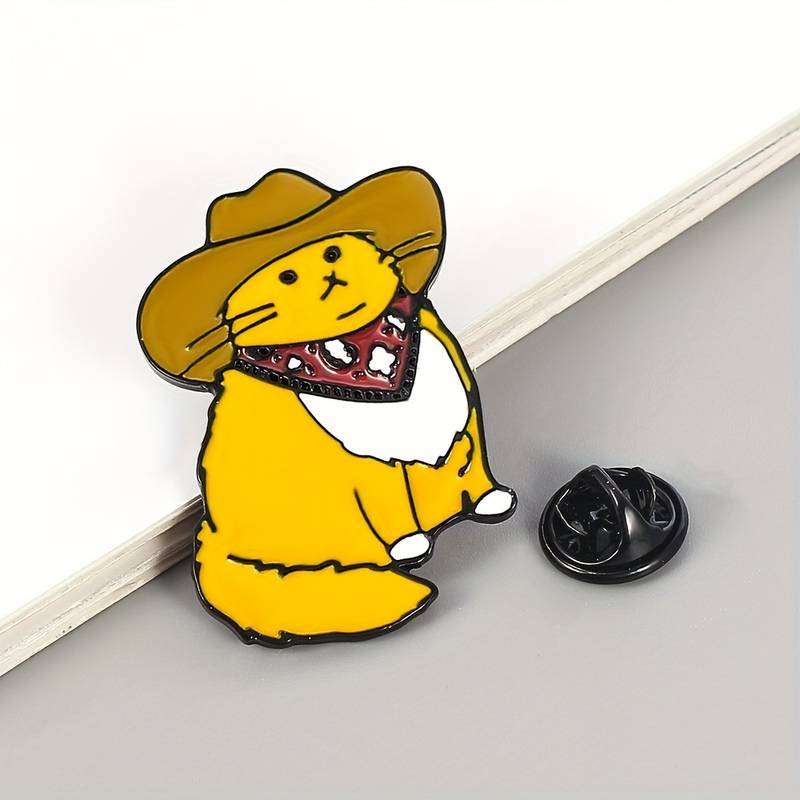 Pin Gato Vaquero