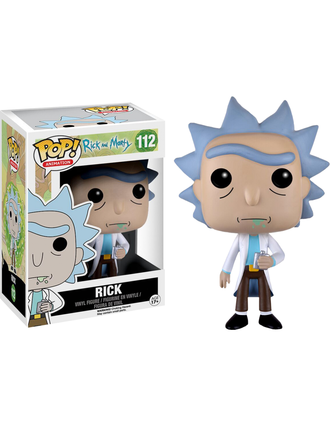 figura de rick y morty