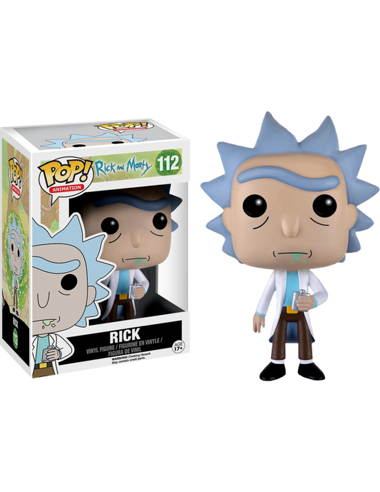 figura de rick y morty